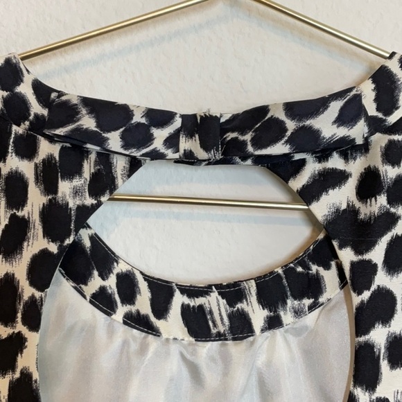 Kate Spade New York Leopard Print Taxi Dress Size 4 - Picture 5 of 12